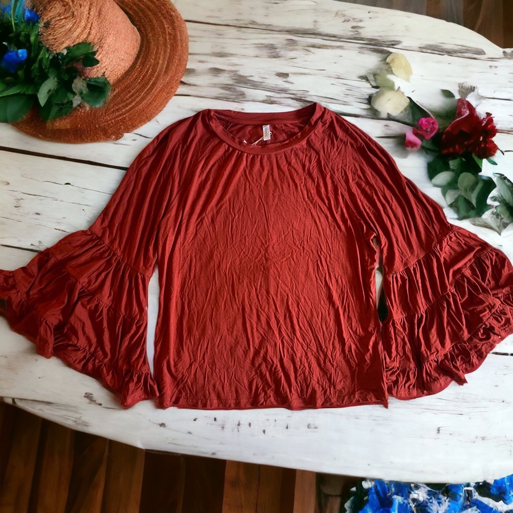 Bell Sleeve Top